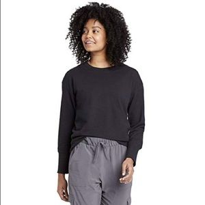 All in Motion Women's French Terry Crewneck Pullover